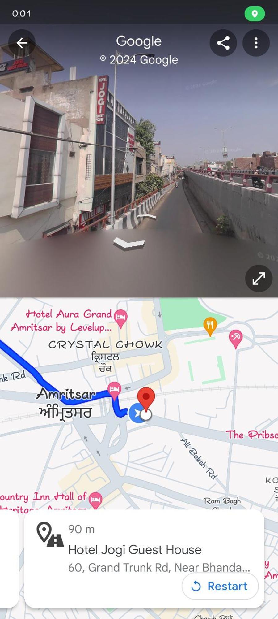 Hotel Jogi Guest House Amritsar Exterior foto